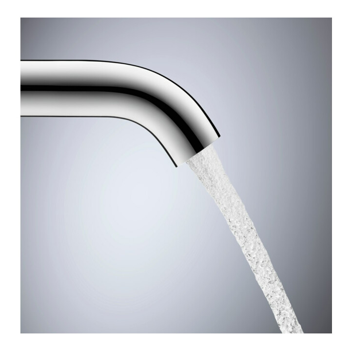 Duravit Waschtisch-Einhebelmischer S C.1 Ausl. 91mm, m Zugst.-Ablaufgarn., chrom