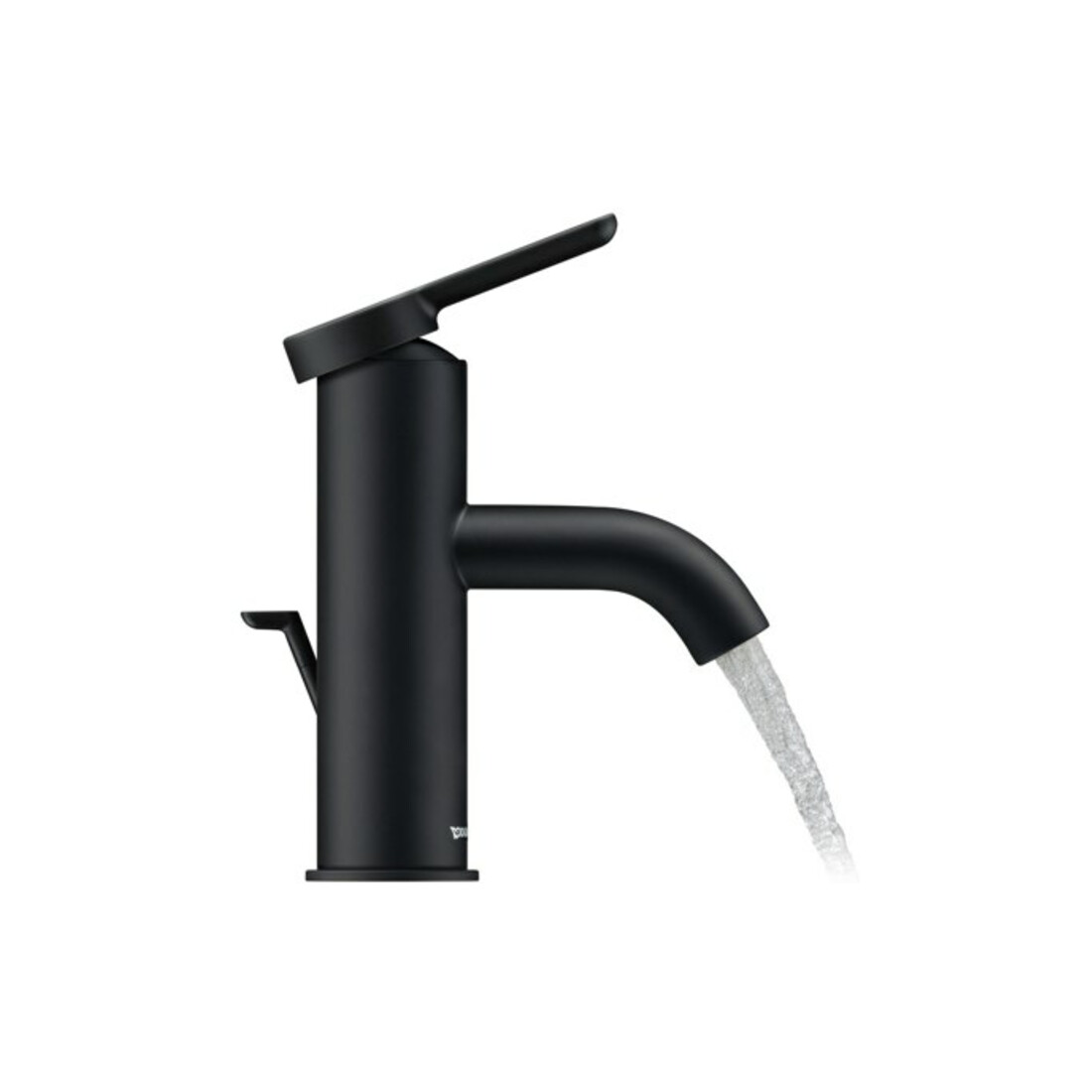 Duravit Waschtisch-Einhebelmischer S C.1 Ausl. 91mm, m Zugst.-Ablaufgarn., sw m