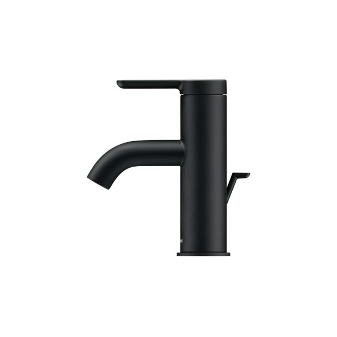 Duravit Waschtisch-Einhebelmischer S C.1 Ausl. 91mm, m Zugst.-Ablaufgarn., sw m
