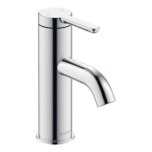 Duravit Waschtisch-Einhebelmischer S C.1 Ausl. 91mm, o. Zugst.-Ablaufgarn., chrom