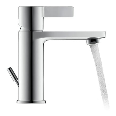 Duravit Waschtisch-Einhebelmischer S D-Neo m Zugst.-Ablaufgarn., Ausl. 94mm, chrom