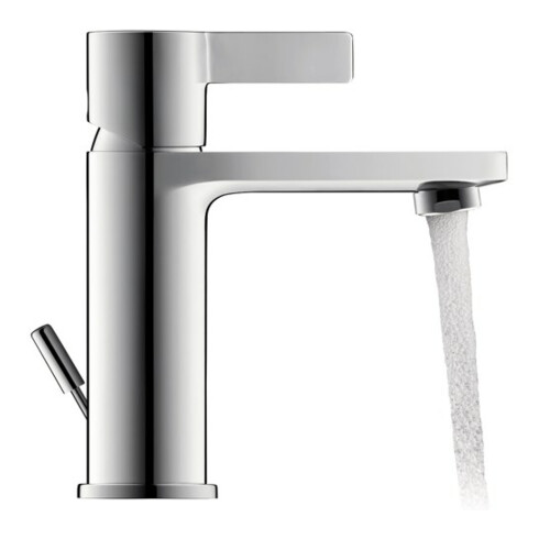 Duravit Waschtisch-Einhebelmischer S D-Neo m Zugst.-Ablaufgarn., Ausl. 94mm, chrom