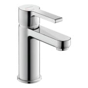 Duravit Waschtisch-Einhebelmischer S Fresh + -Flow B.2 o. Zugst.Abl.Gar., Ausl. 101mm, chrom
