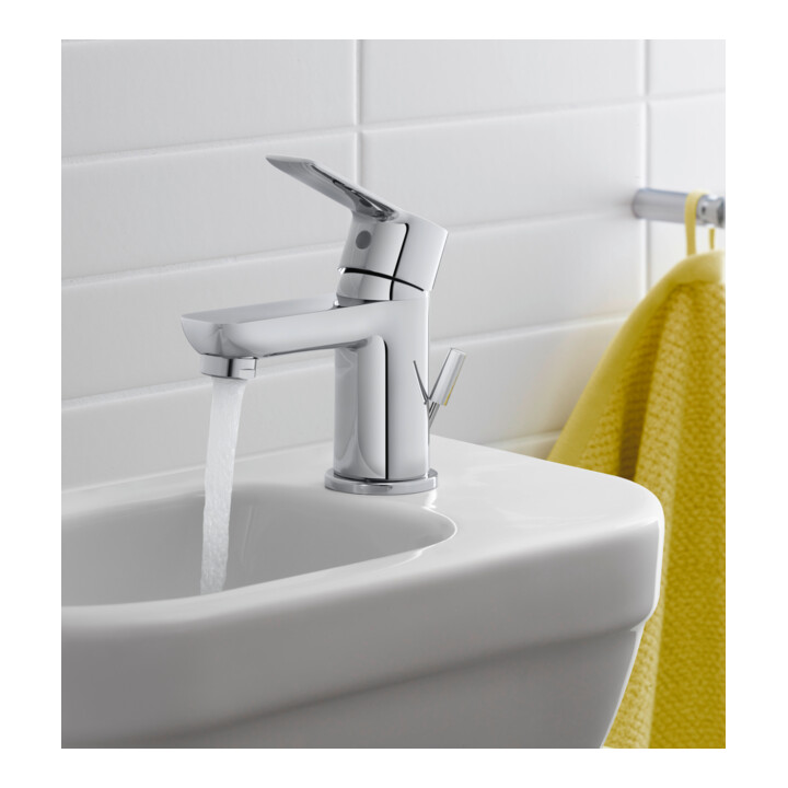 Duravit Waschtisch-Einhebelmischer S Fresh + -Flow D-Code m ZugstAblGar, c, A 95mm, Keramikmisch.