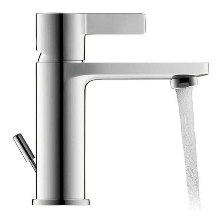 Duravit Waschtisch-Einhebelmischer S Fresh-Start D-Neo m Zugst.-Ablaufgarn., Ausl. 94mm, chrom