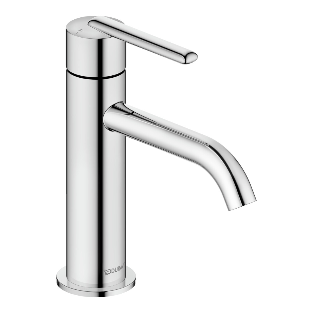 Duravit Waschtisch-Einhebelmischer S Fresh u. -Flow Balcoon Ausl. 123mm, o. Zugst.Abl.Gar., ch hgl