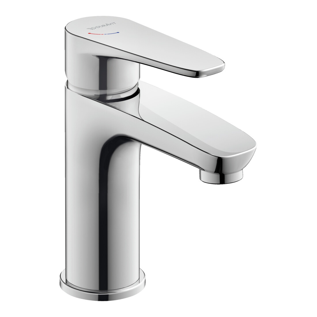 Duravit Waschtisch-Einhebelmischer S FreshStart + -Flow B.1 o. Zugst.Abl.Gar., Ausl. 101mm, chrom