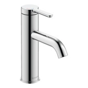 Duravit Waschtisch-Einhebelmischer S FreshStart + -Flow C.1 Ausl. 113mm, o. Zugst.Abl.Gar., chrom
