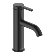 Duravit Waschtisch-Einhebelmischer S FreshStart + -Flow C.1 Ausl. 113mm, o. Zugst.Abl.Gar., sw matt
