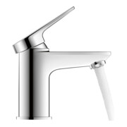 Duravit Waschtisch-Einhebelmischer S MinusFlow Wave Ausl. 95mm, o. Zugst.Abl.Gar., chrom