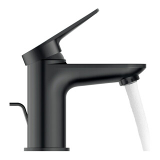 Duravit Waschtisch-Einhebelmischer S Wave Ausl. 95mm, m Zugst.Abl.Gar., sw matt