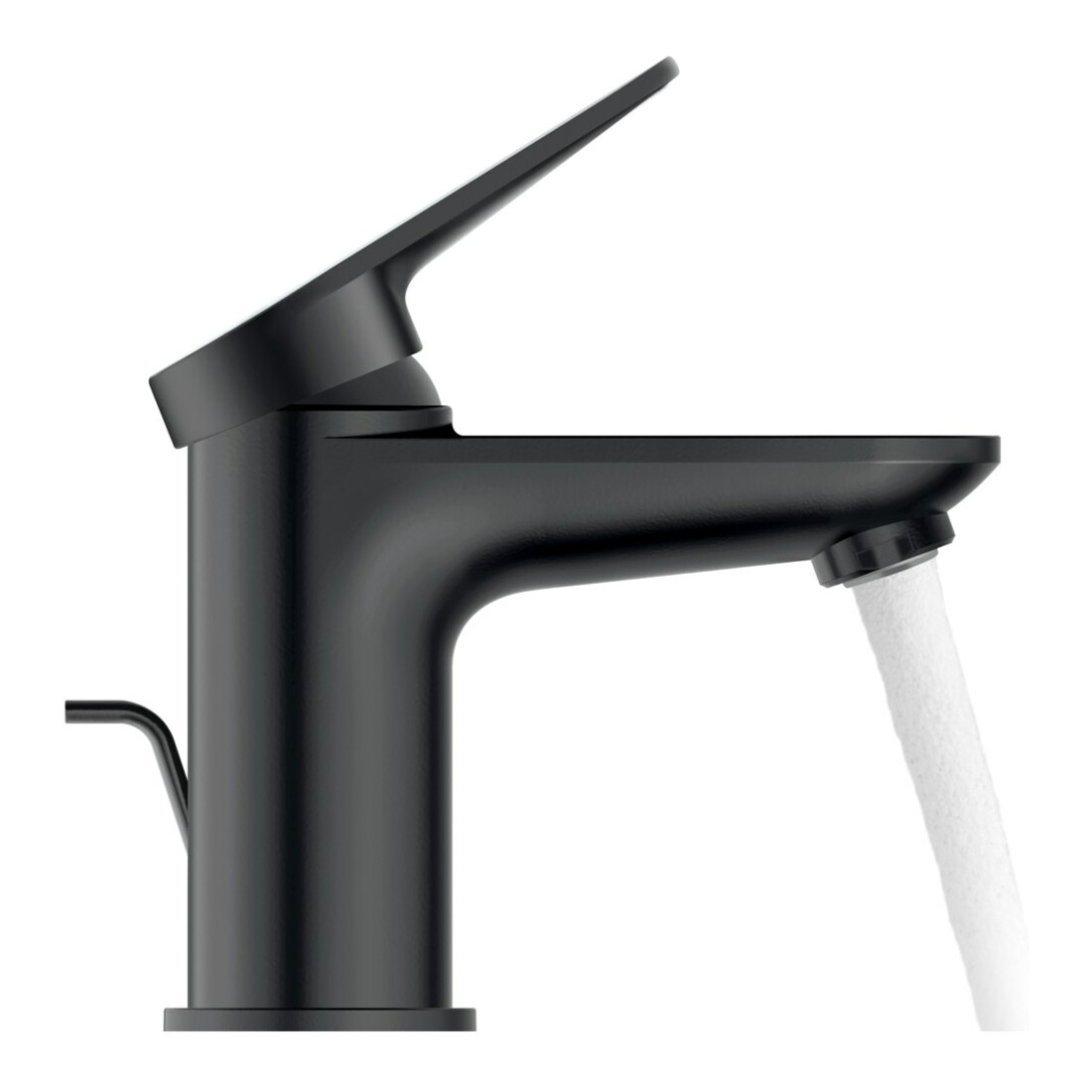 Duravit Waschtisch-Einhebelmischer S Wave Ausl. 95mm, m Zugst.Abl.Gar., sw matt
