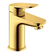 Duravit Waschtisch-Einhebelmischer S Wave Ausl. 95mm, o. Zugst.Abl.Gar., gol pol.