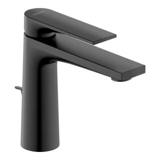 Duravit Waschtisch-Einhebelmischer Tulum M Ausl. 135mm, m Zugst.Abl.Gar., sw matt