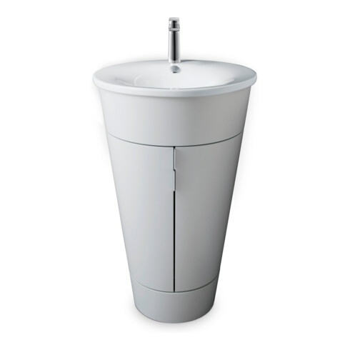 Duravit Waschtisch-Einhebelmischer Tulum M Ausl. 135mm, o. Zugst.Abl.Gar., chrom