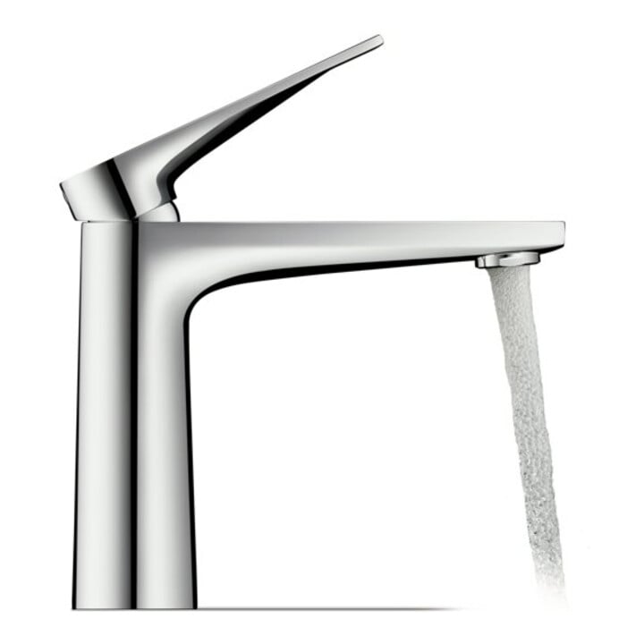 Duravit Waschtisch-Einhebelmischer Tulum M Ausl. 135mm, o. Zugst.Abl.Gar., chrom