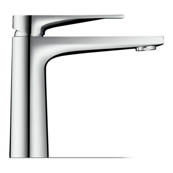 Duravit Waschtisch-Einhebelmischer Tulum M Ausl. 135mm, o. Zugst.Abl.Gar., chrom