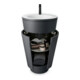 Duravit Waschtisch-Einhebelmischer Tulum M Ausl. 135mm, o. Zugst.Abl.Gar., sw matt-5