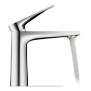 Duravit Waschtisch-Einhebelmischer Tulum M Fresh Ausl. 135mm, o. Zugst.Abl.Gar., chrom