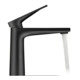 Duravit Waschtisch-Einhebelmischer Tulum M Fresh Ausl. 135mm, o. Zugst.Abl.Gar., sw matt-1