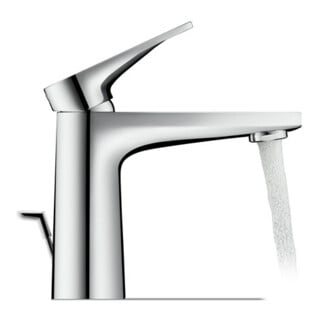 Duravit Waschtisch-Einhebelmischer Tulum S Ausl. 110mm, m Zugst.Abl.Gar., chrom