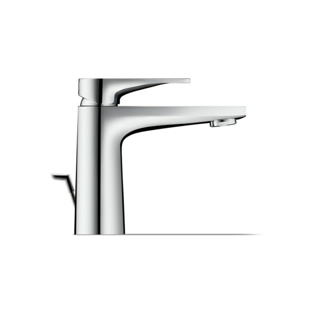 Duravit Waschtisch-Einhebelmischer Tulum S Ausl. 110mm, m Zugst.Abl.Gar., chrom