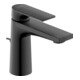 Duravit Waschtisch-Einhebelmischer Tulum S Ausl. 110mm, m Zugst.Abl.Gar., sw matt-1