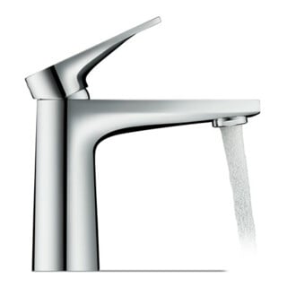 Duravit Waschtisch-Einhebelmischer Tulum S Fresh Ausl. 110mm, o. Zugst.Abl.Gar., chrom