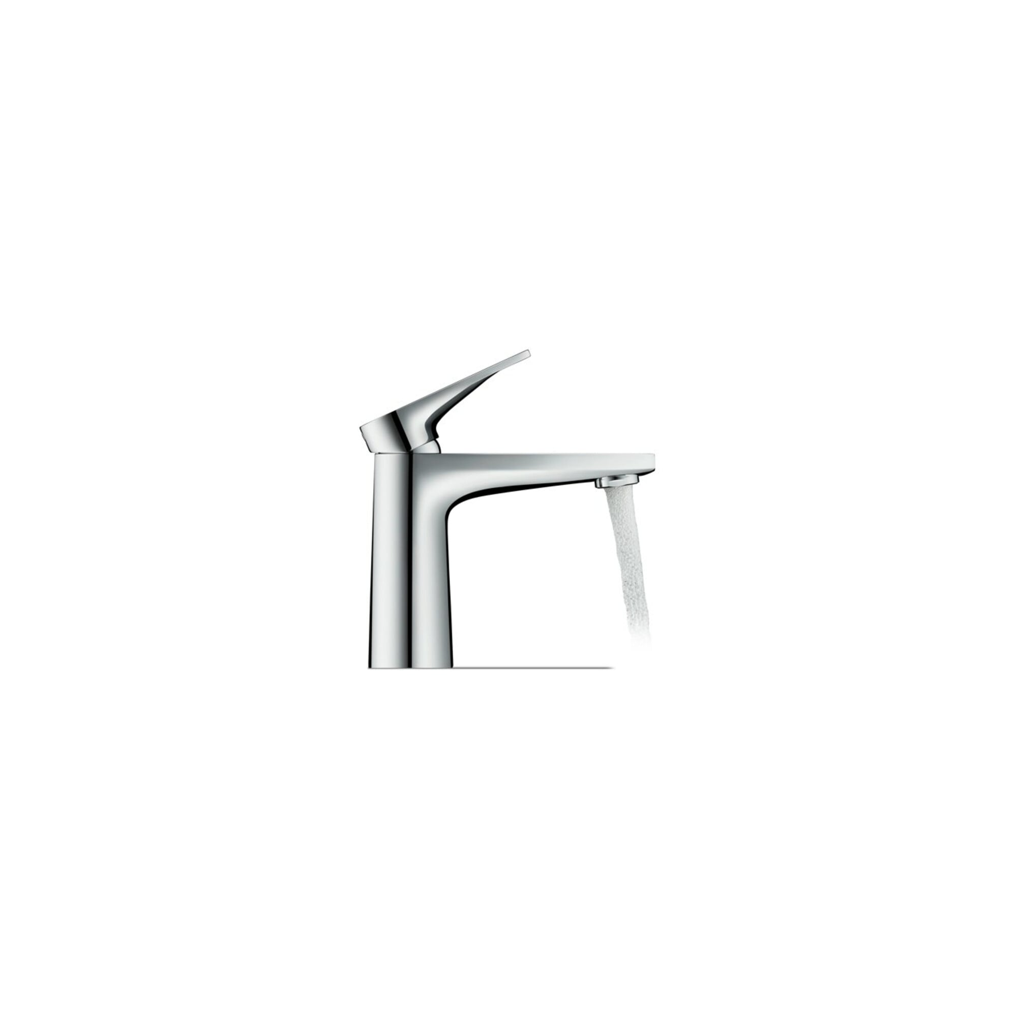 Duravit Waschtisch-Einhebelmischer Tulum S Fresh Ausl. 110mm, o. Zugst.Abl.Gar., chrom