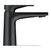 Duravit Waschtisch-Einhebelmischer Tulum S Fresh Ausl. 110mm, o. Zugst.Abl.Gar., sw matt