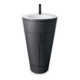 Duravit Waschtisch-Einhebelmischer Tulum S Fresh Ausl. 110mm, o. Zugst.Abl.Gar., sw matt-5