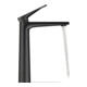 Duravit Waschtisch-Einhebelmischer Tulum XL Ausl. 155mm, o. Zugst.-Ablaufgarn., sw m-4