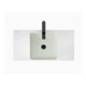 Duravit Waschtisch-Einhebelmischer Tulum XL Ausl. 155mm, o. Zugst.-Ablaufgarn., sw m-4