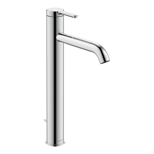 Duravit Waschtisch-Einhebelmischer XL C.1 Ausl. 166mm, m Zugst.-Ablaufgarn., chrom