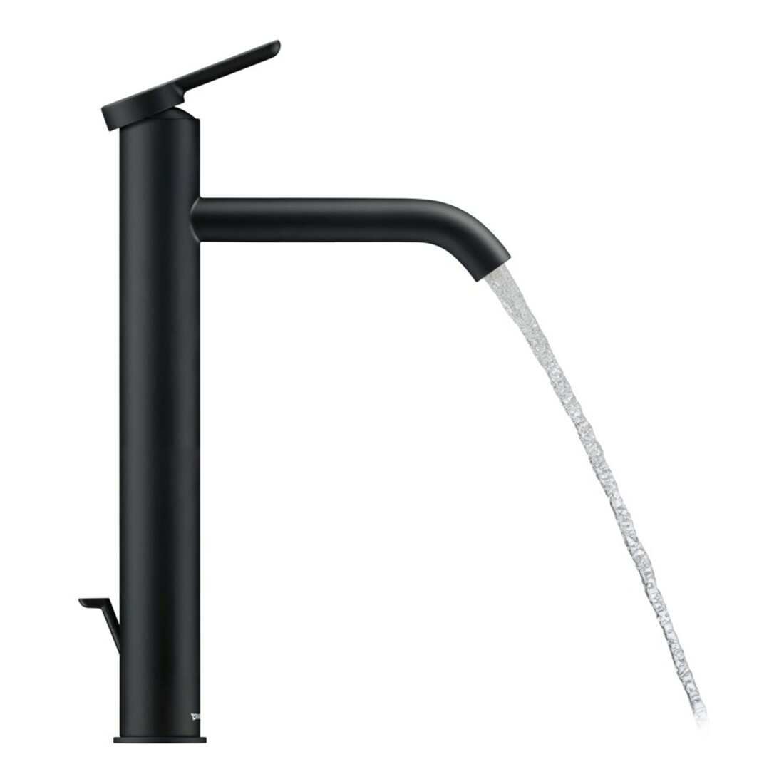 Duravit Waschtisch-Einhebelmischer XL C.1 Ausl. 166mm, m Zugst.-Ablaufgarn., sw ma