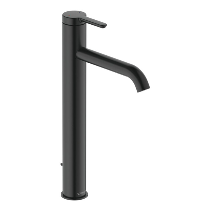 Duravit Waschtisch-Einhebelmischer XL C.1 Ausl. 166mm, m Zugst.-Ablaufgarn., sw ma