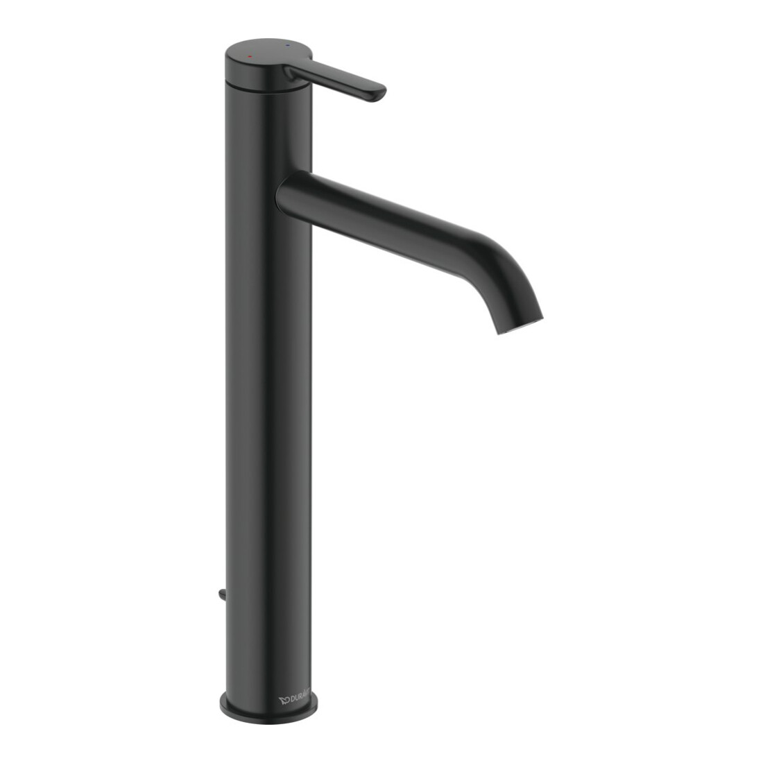 Duravit Waschtisch-Einhebelmischer XL C.1 Ausl. 166mm, m Zugst.-Ablaufgarn., sw ma