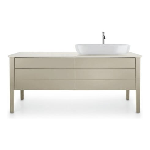 Duravit Waschtisch-Einhebelmischer XL C.1 Ausl. 166mm, o. Zugst.-Ablaufgarn., chr
