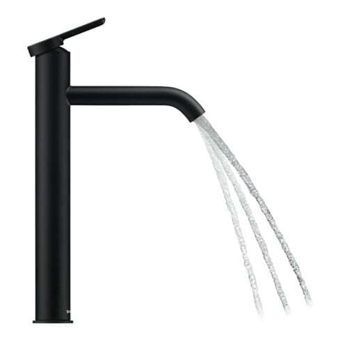 Duravit Waschtisch-Einhebelmischer XL C.1 Ausl 166mm, o. Zugst.-Ablaufgarn., sw ma