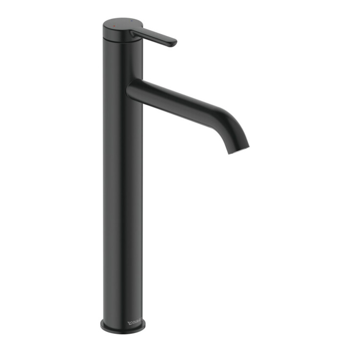 Duravit Waschtisch-Einhebelmischer XL C.1 Ausl 166mm, o. Zugst.-Ablaufgarn., sw ma