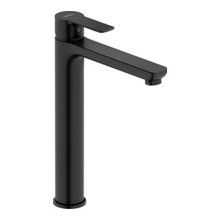 Duravit Waschtisch-Einhebelmischer XL Fresh + -Flow D-Code Ausladung 180mm, schwarz matt