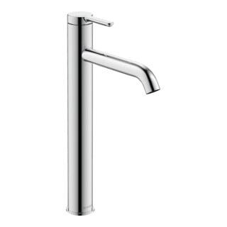 Duravit Waschtisch-Einhebelmischer XL FreshStart + -Flow C.1 Ausl. 166mm, o. Zugst.Abl.Gar., chrom