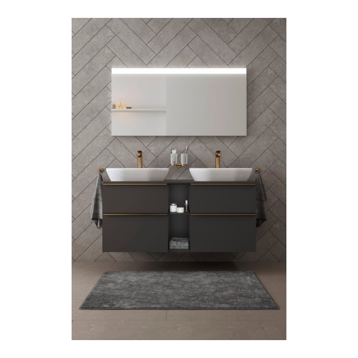 Duravit Waschtisch-Einhebelmischer XL Wave A 176mm, o. Zugst.Abl.Gar., bron geb.