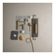 Duravit Waschtisch-Einhebelmischer XL Wave A 176mm, o. Zugst.Abl.Gar., bron geb.-5
