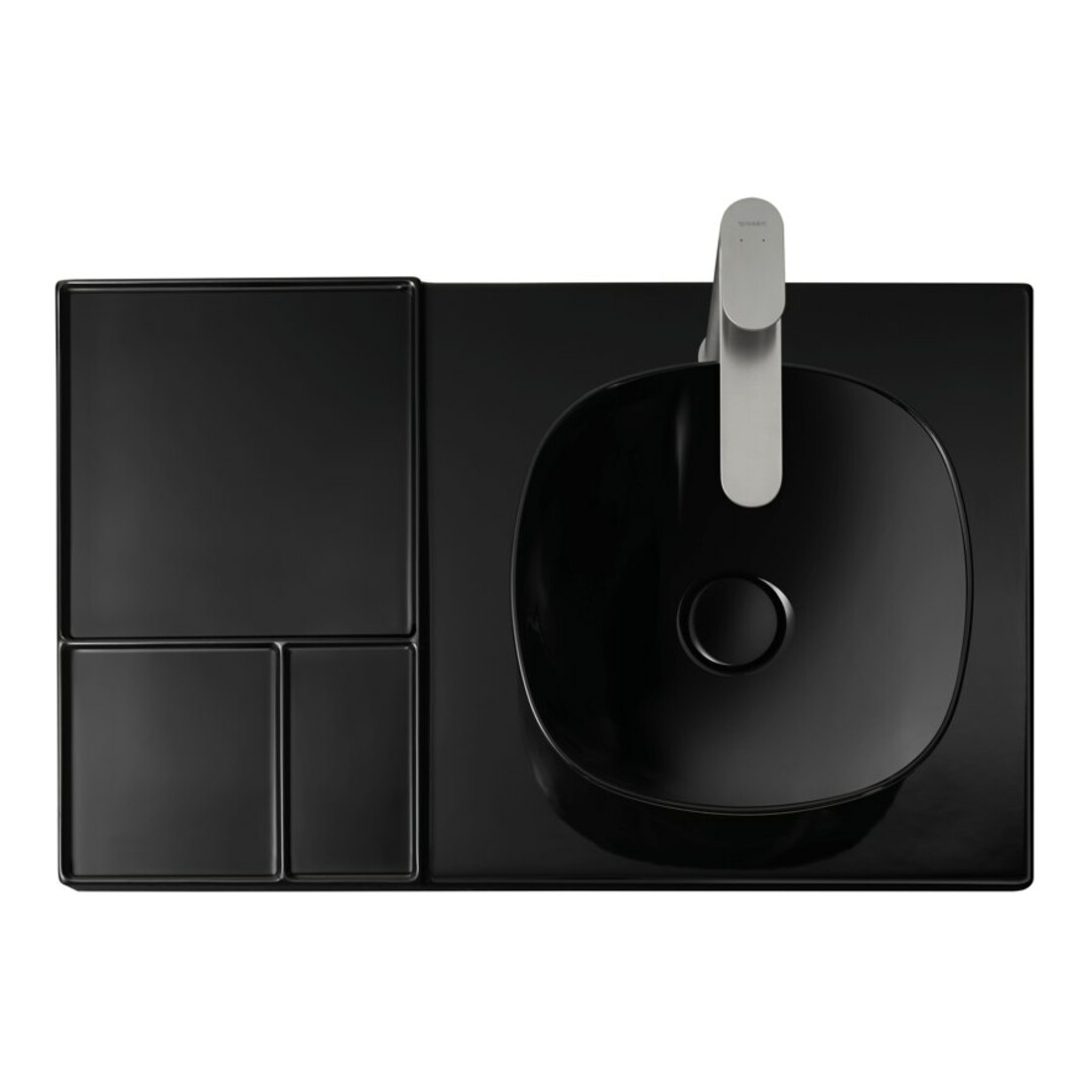 Duravit Waschtisch-Einhebelmischer XL Wave Ausl. 176mm, o. Zugst.Abl.Gar., ES geb.