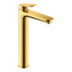 Duravit Waschtisch-Einhebelmischer XL Wave Ausl. 176mm, o. Zugst.Abl.Gar., gol pol.-1