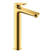 Duravit Waschtisch-Einhebelmischer XL Wave Ausl. 176mm, o. Zugst.Abl.Gar., gol pol.