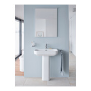 Duravit Waschtisch Happy D.2 65x49,5cm, we, m HL, ÜL, Hahnlochbank-4