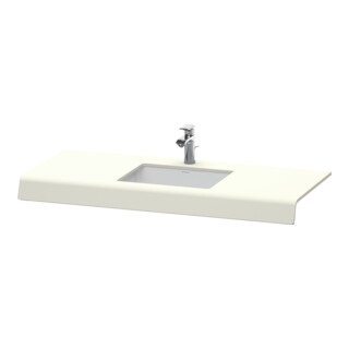 Duravit Waschtisch-Konsole DuraStyle 80-200x55x10cm, 1 Ausschnitt, taupe