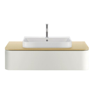 Duravit Waschtisch-Konsole Happy D.2 Plus 100x55cm, m 1 Ausschn, mediterrane Eiche